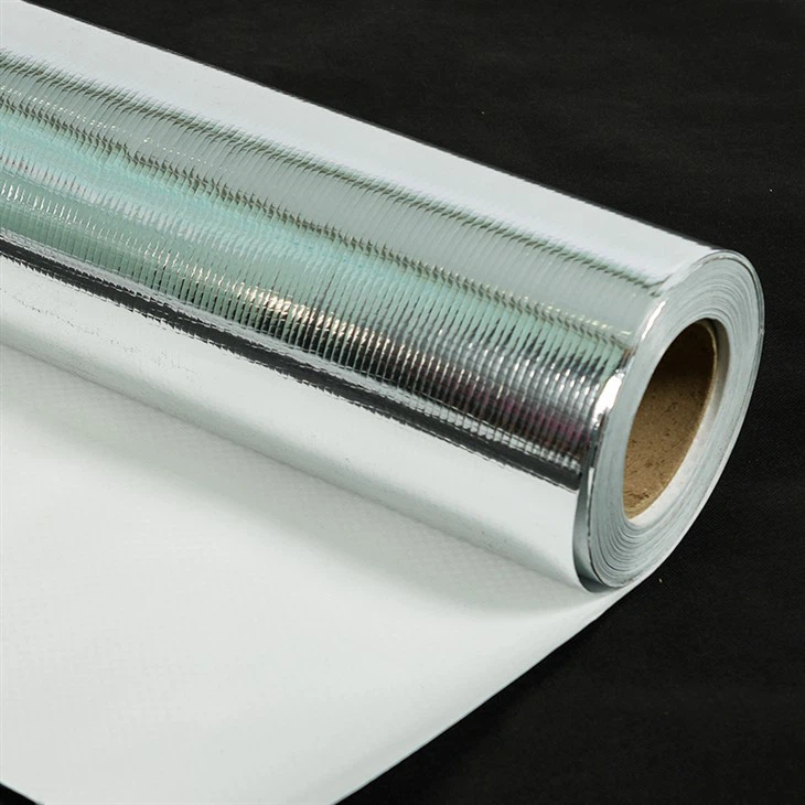 Metallized Film Aluminum Foil Woven Insulation Fabric Cloth